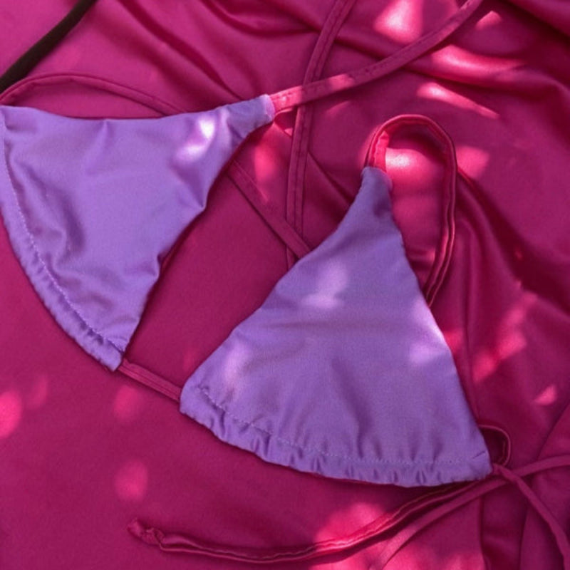 BERRY BLUSH BIKINI TOP
